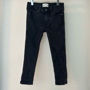 Abercrombie Kids black jeans size 7/8 short